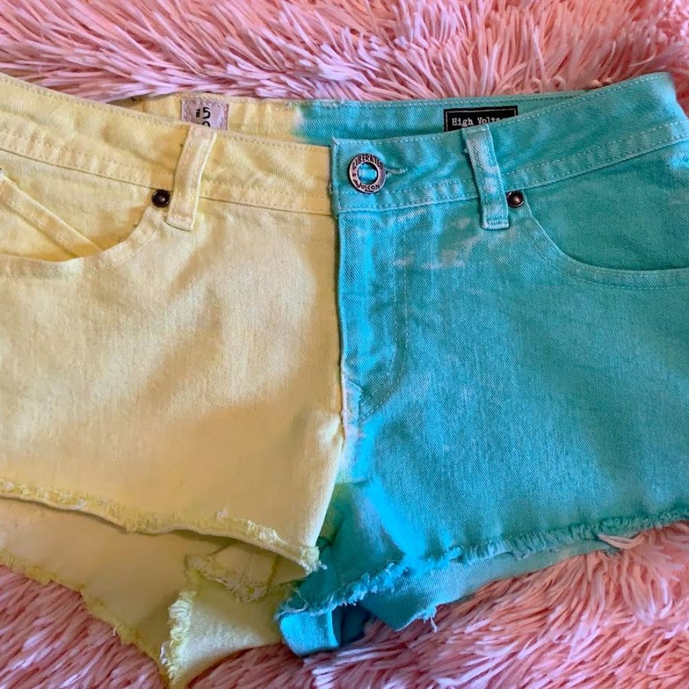 Volcom High Voltage Cutoff Shorts Jr. Size 5